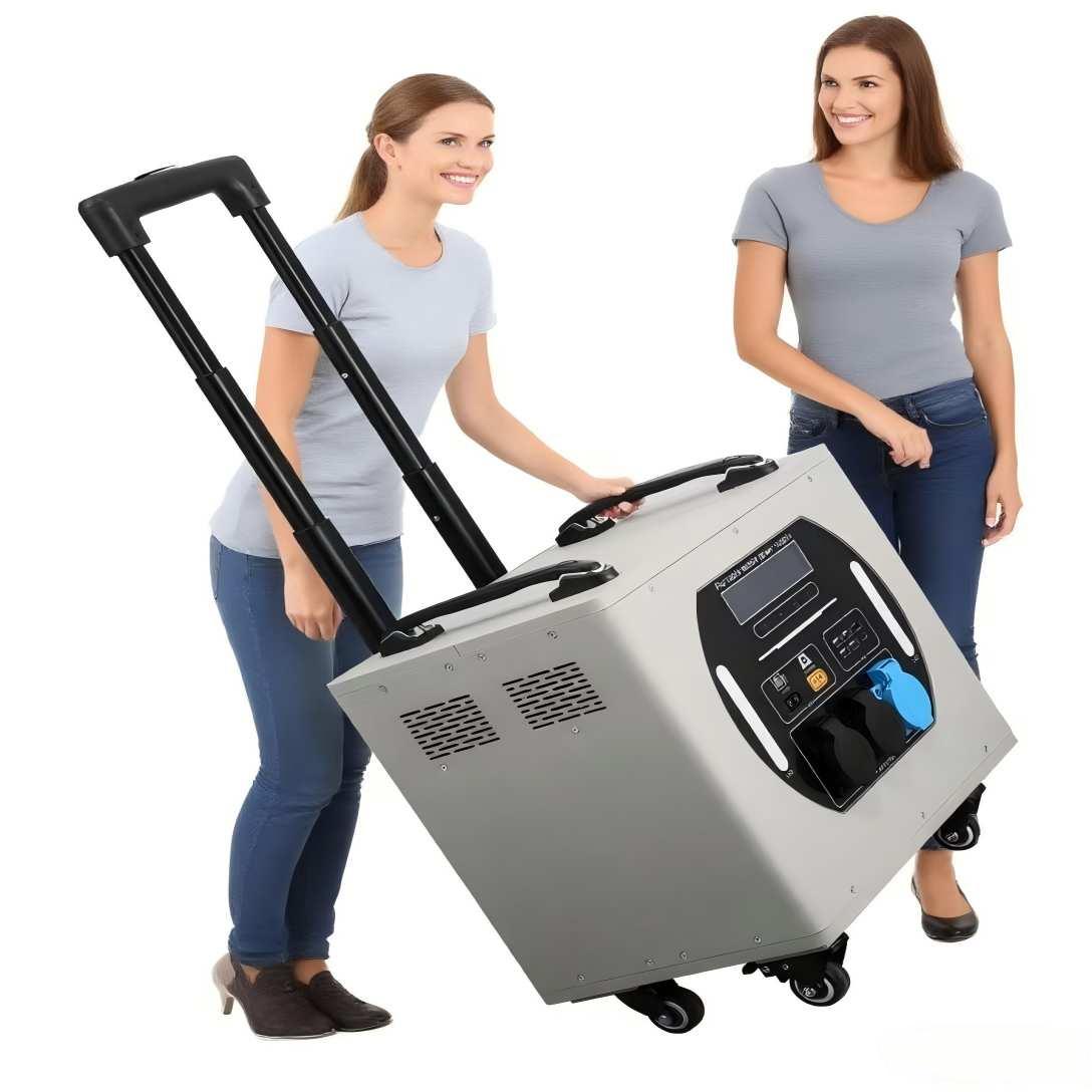 Portable Power Station - Przenośna stacja zasilania na kółkach do