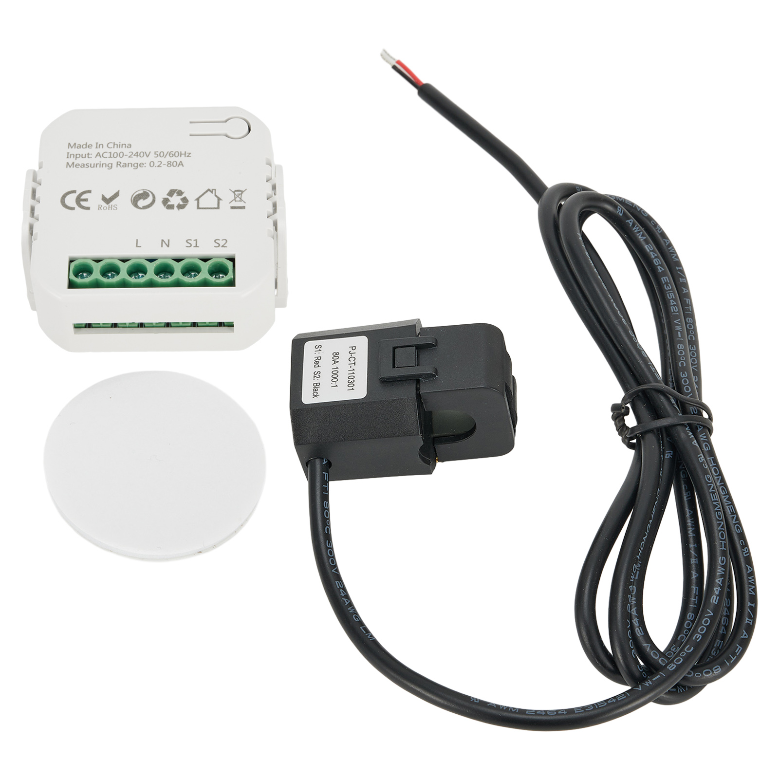 Energy Monitor Meter - Miernik energii WIFI Tuya Smart Life