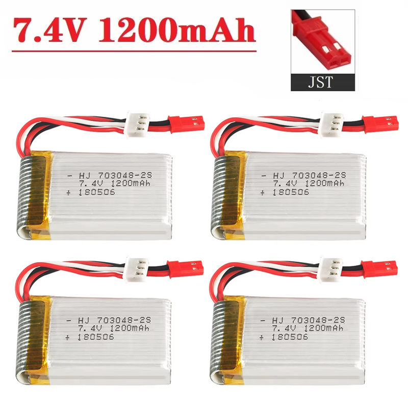 Lithium Battery 12V - Bateria Lipo 2S 7,4 V 1200