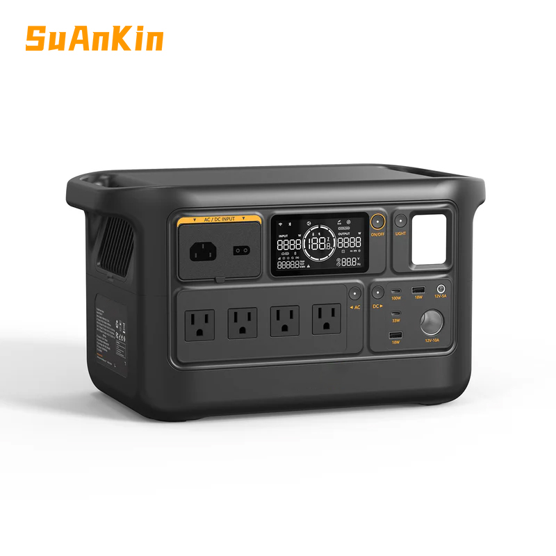 Solar Generator - Szybka ładowarka 1500W 1800W Przenośna stacja