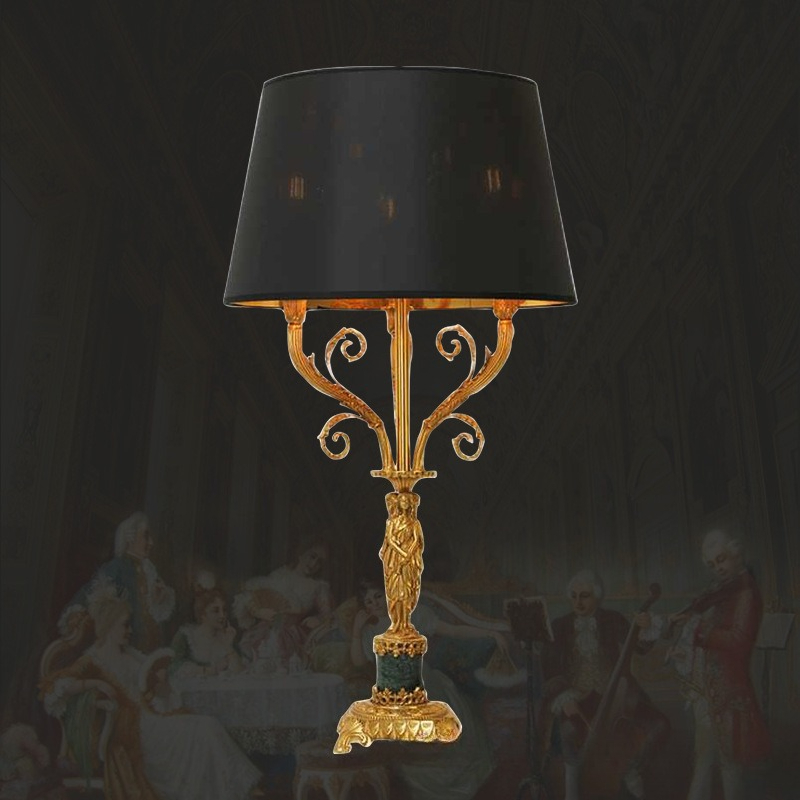 Solar Lamp - Francuska, w całości wykonana z miedzi,