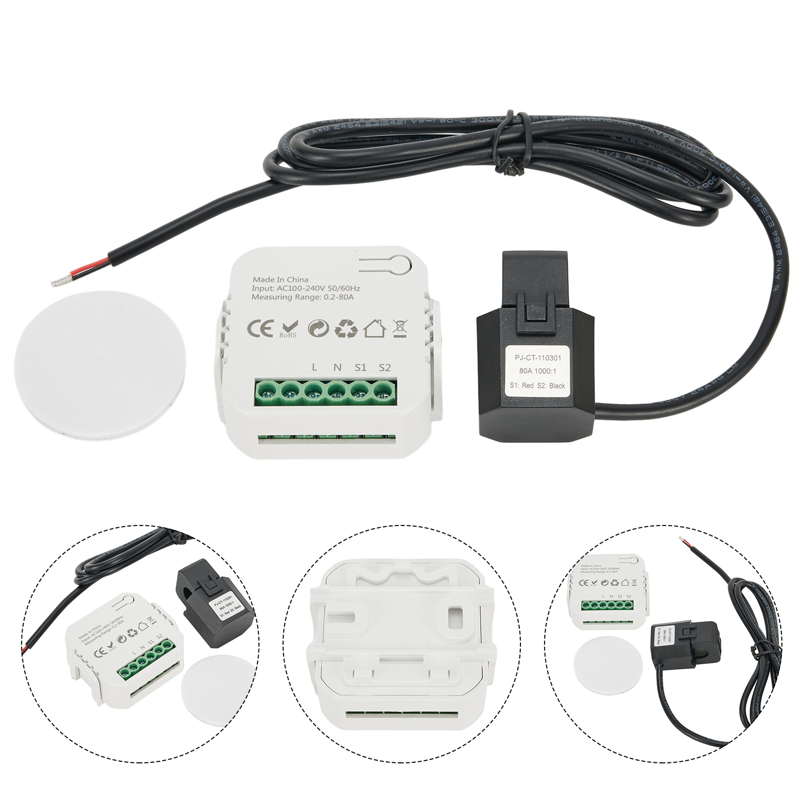Miernik energii WIFI Tuya Smar – Energy Monitor Meter recenzja i cena