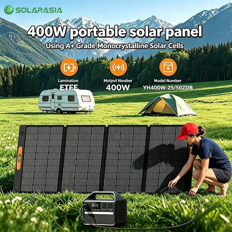Składany panel słoneczny 200W  – Solar Panel recenzja i cena